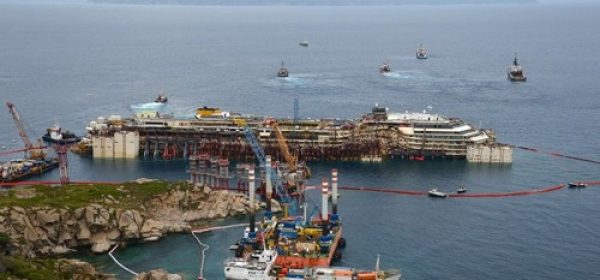 CONCORDIA, PICCOLO SVERSAMENTO DI IDROCARBURI IN MARE
