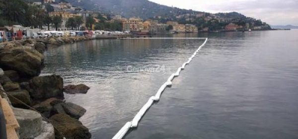 SVERSAMENTO DI GASOLIO A RAPALLO